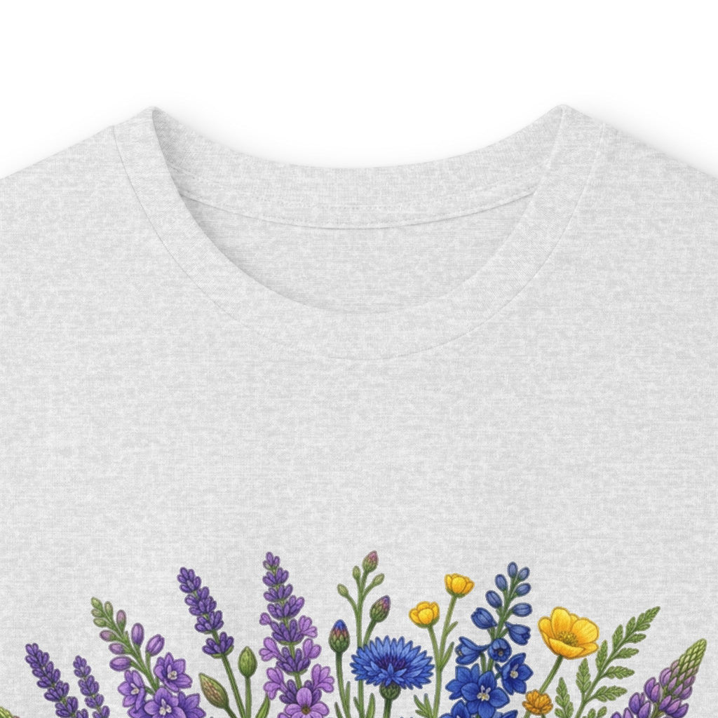 Wildflowers Long Sleeve Tee — "Wildflowers Remind Us Beautiful Things Can Grow Anywhere" Floral Shirt