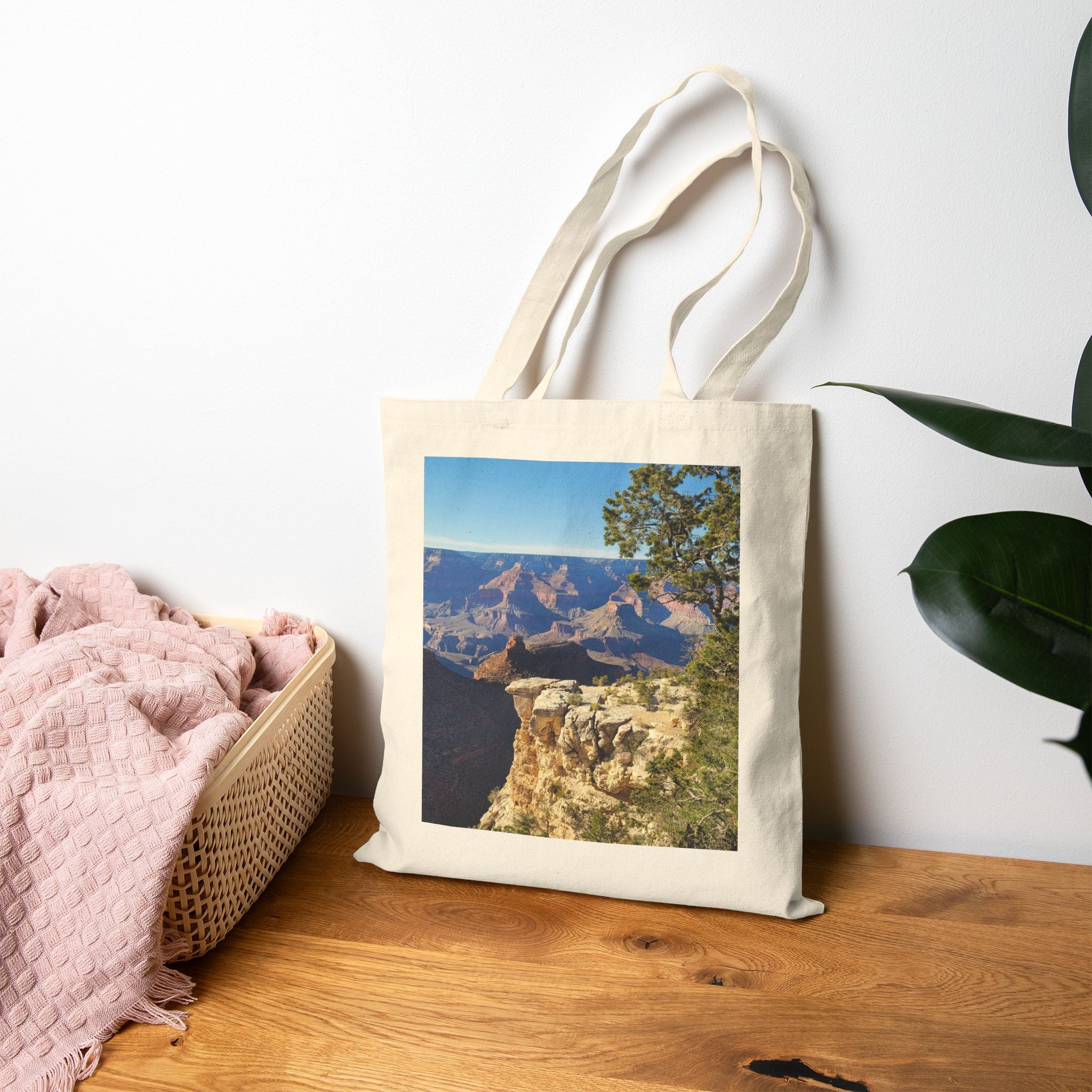 Grand Canyon Scenic Canvas Tote — National Park Photo Eco Tote