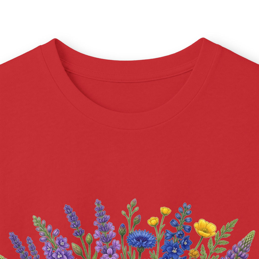Wildflowers Long Sleeve Tee — "Wildflowers Remind Us Beautiful Things Can Grow Anywhere" Floral Shirt
