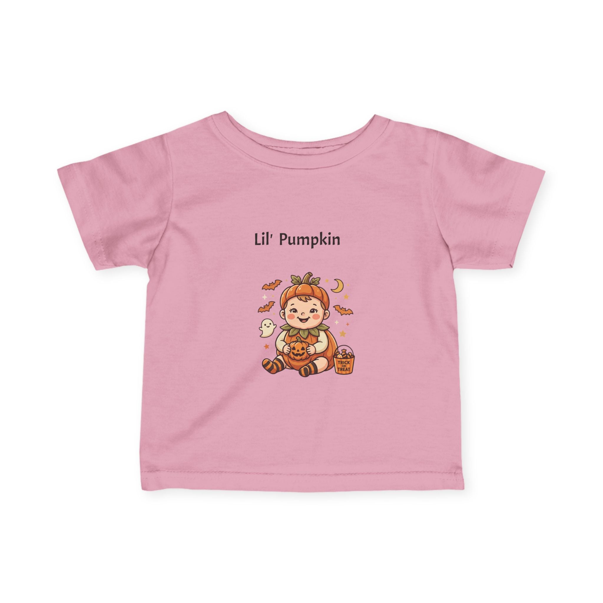 Infant Tee — "Little Pumpkin" Fall Baby Shirt