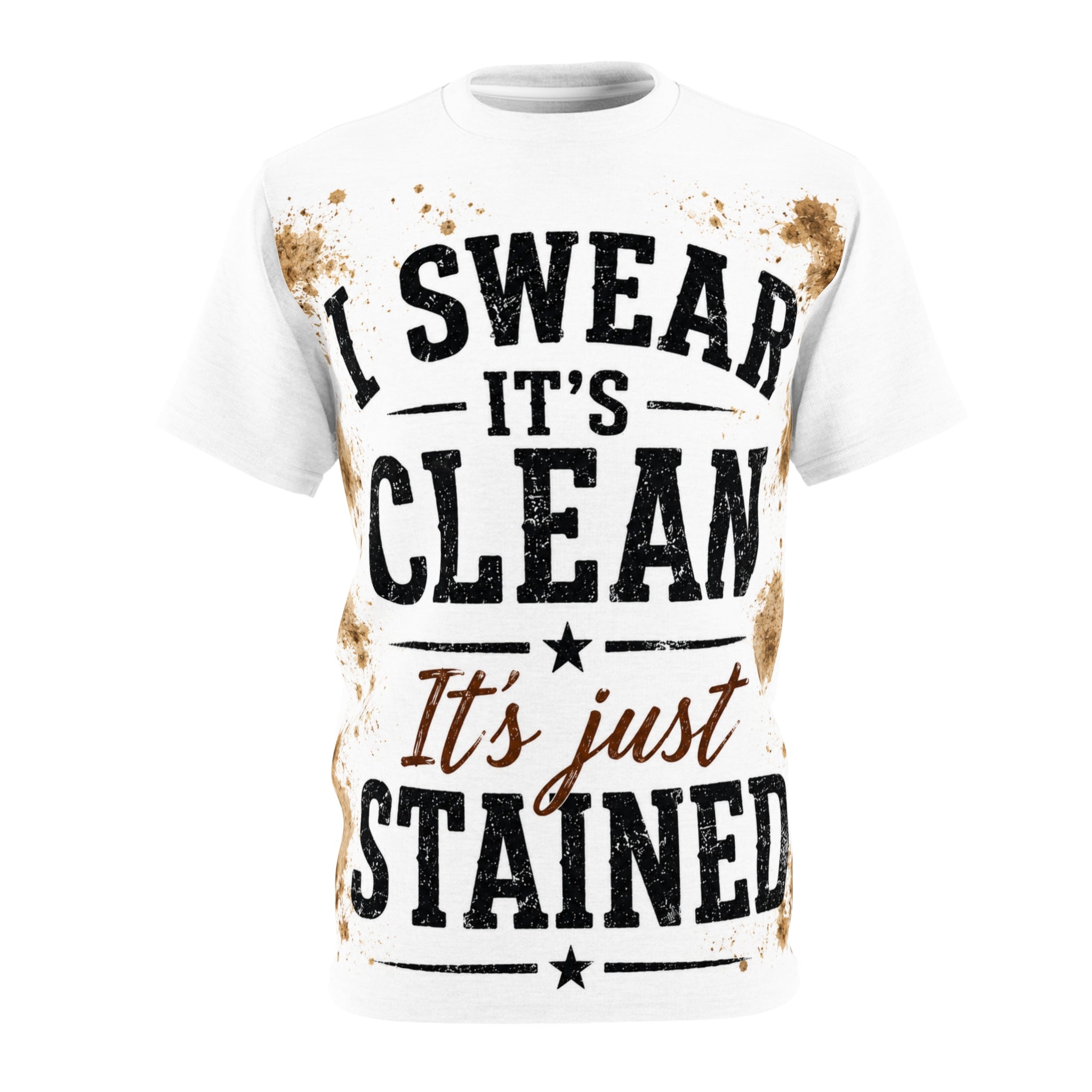 I Swear It's Clean Stained Tee