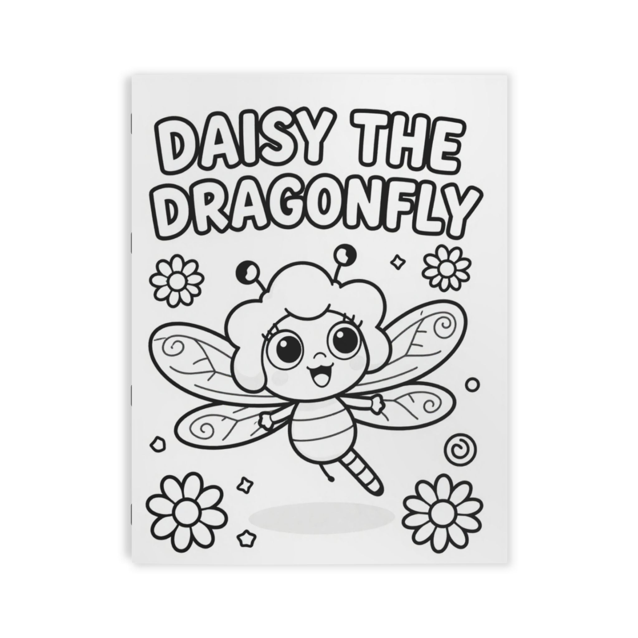 Daisy the Dragonfly Coloring Book — Cute Kids Activity Book