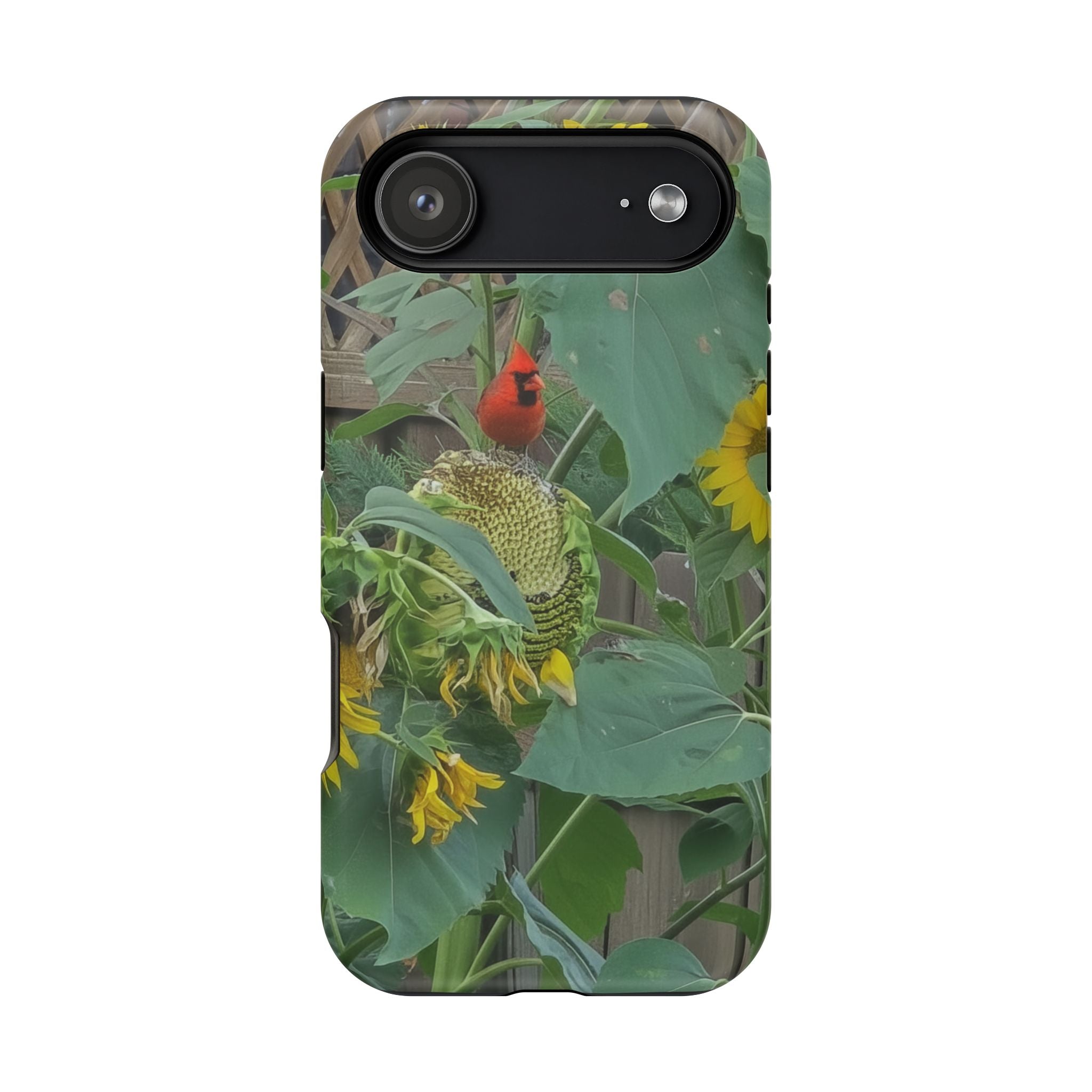Sunflower Garden Magnetic Impact Phone Case — Protective Floral iPhone Cover
