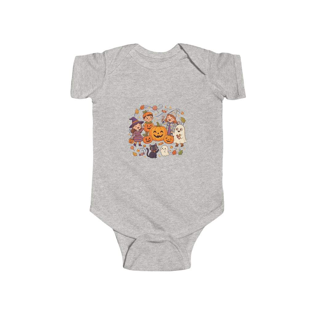Cute Halloween Baby Bodysuit — Pumpkin Patch Costume Graphic