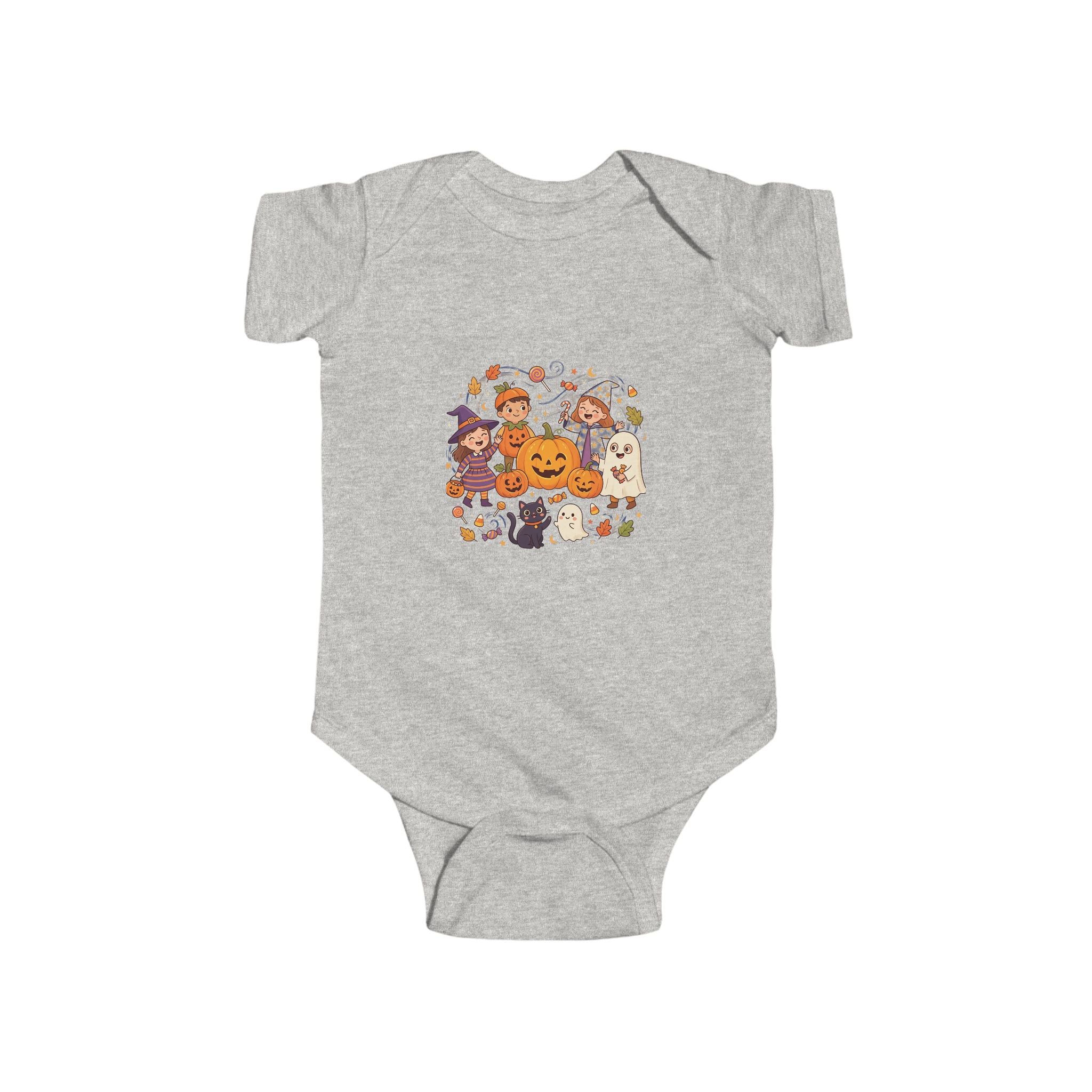Cute Halloween Baby Bodysuit — Pumpkin Patch Costume Graphic