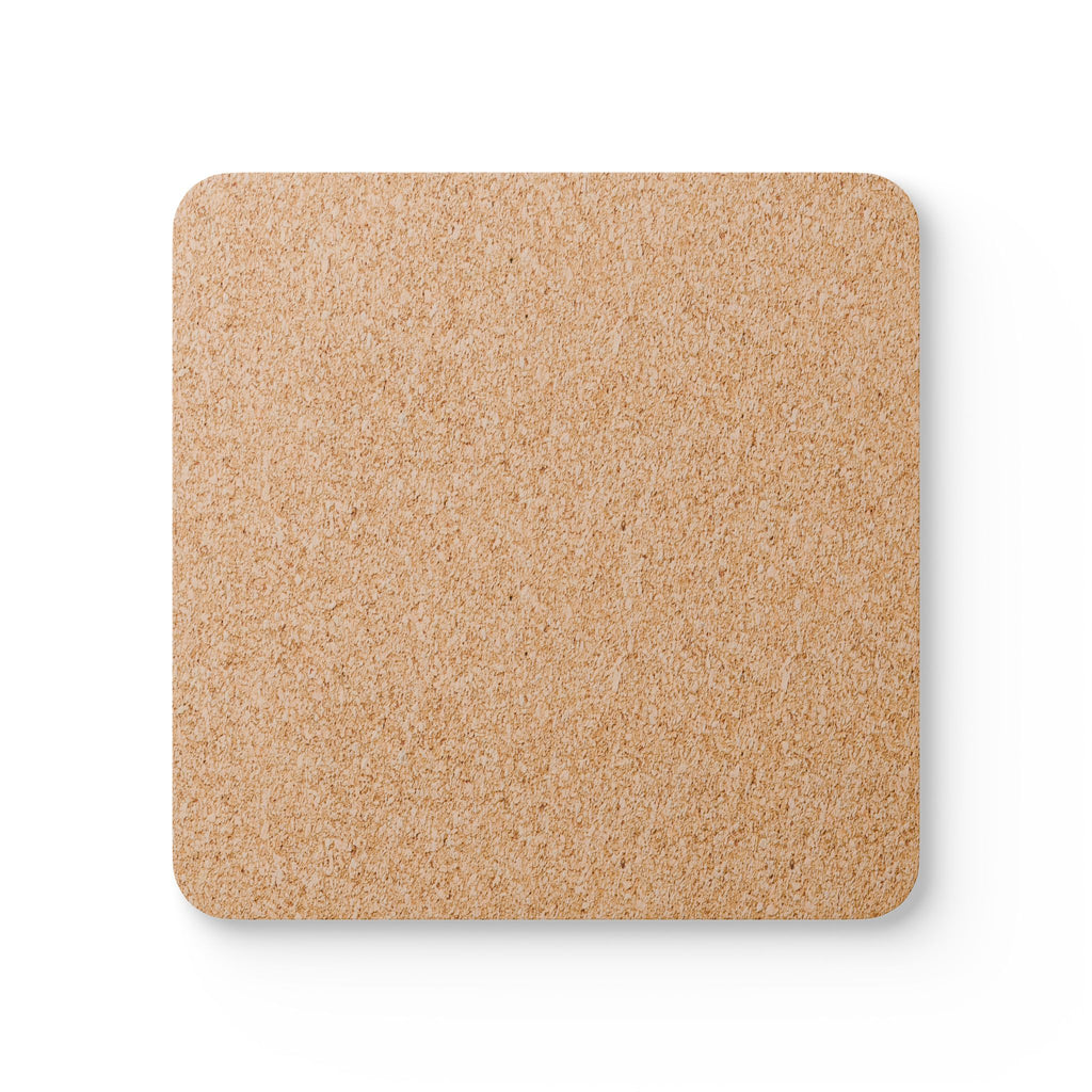 Enjoy the Little Things Cork Coaster Set – Rustic Sunflower Kitchen Decor (4-Pack)