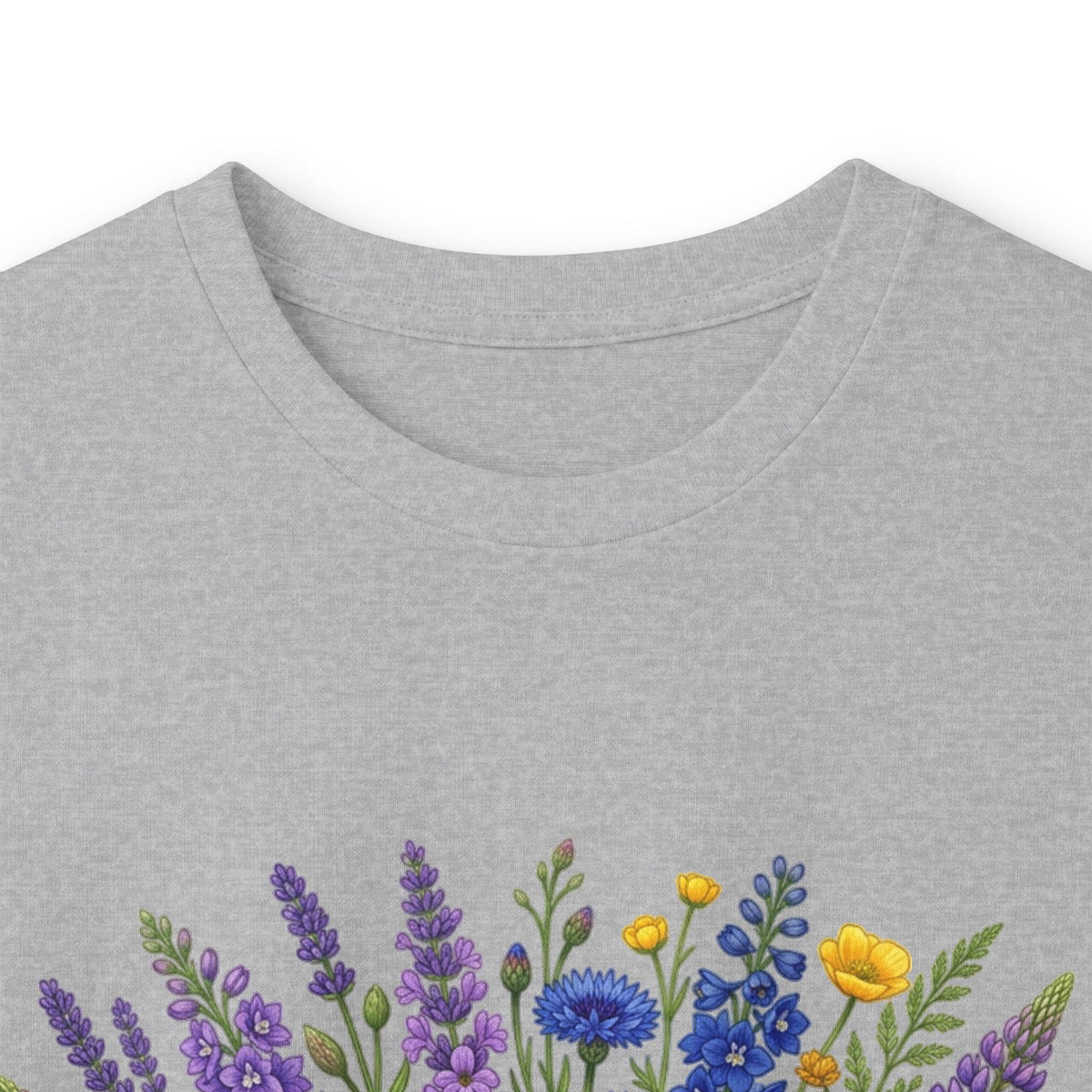Wildflowers Long Sleeve Tee — "Wildflowers Remind Us Beautiful Things Can Grow Anywhere" Floral Shirt