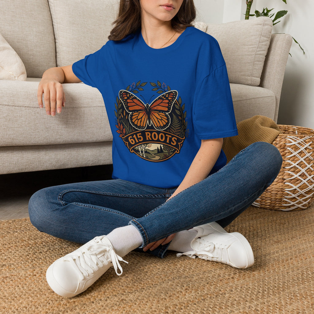 Monarch Butterfly '615 Roots' Graphic T-Shirt