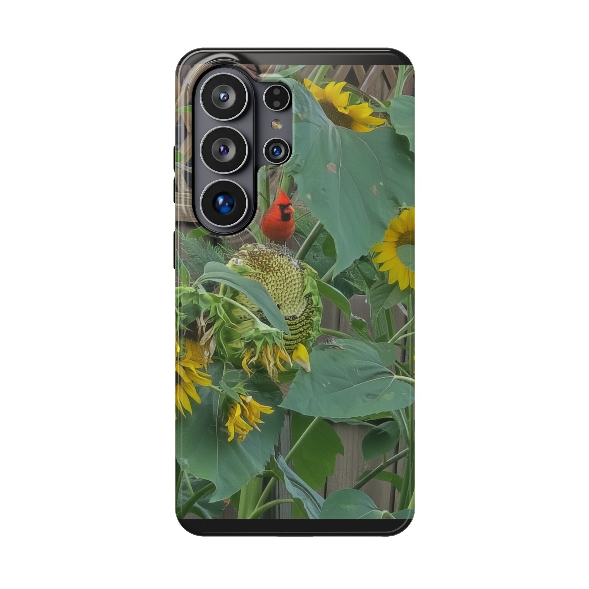 Sunflower Garden Magnetic Impact Phone Case — Protective Floral iPhone Cover