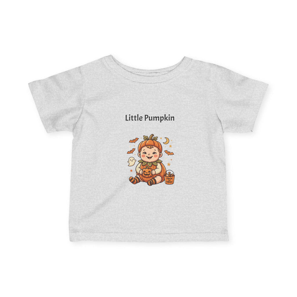 Infant Tee — "Little Pumpkin" Fall Baby Shirt