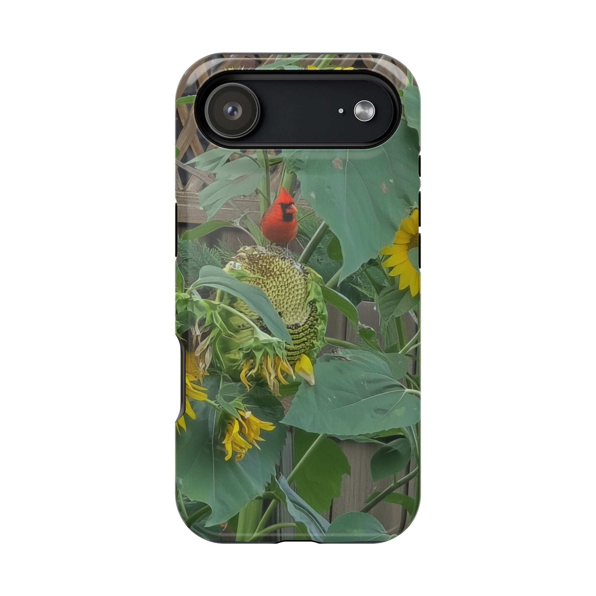 Sunflower Garden Magnetic Impact Phone Case — Protective Floral iPhone Cover