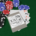 Poker Playing Cards — Vintage Black Spade Casino Deck