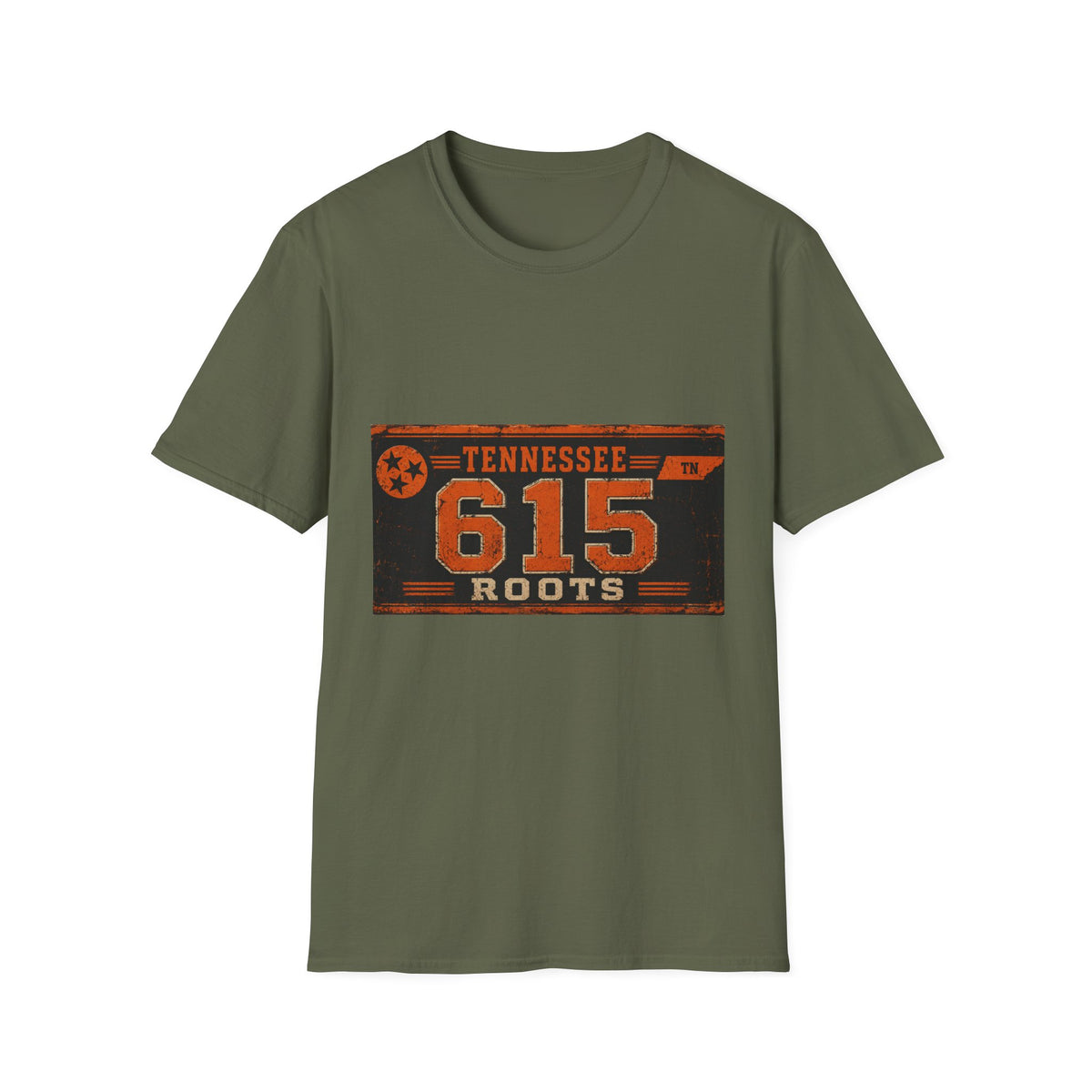 Tennessee 615 Roots T-Shirt