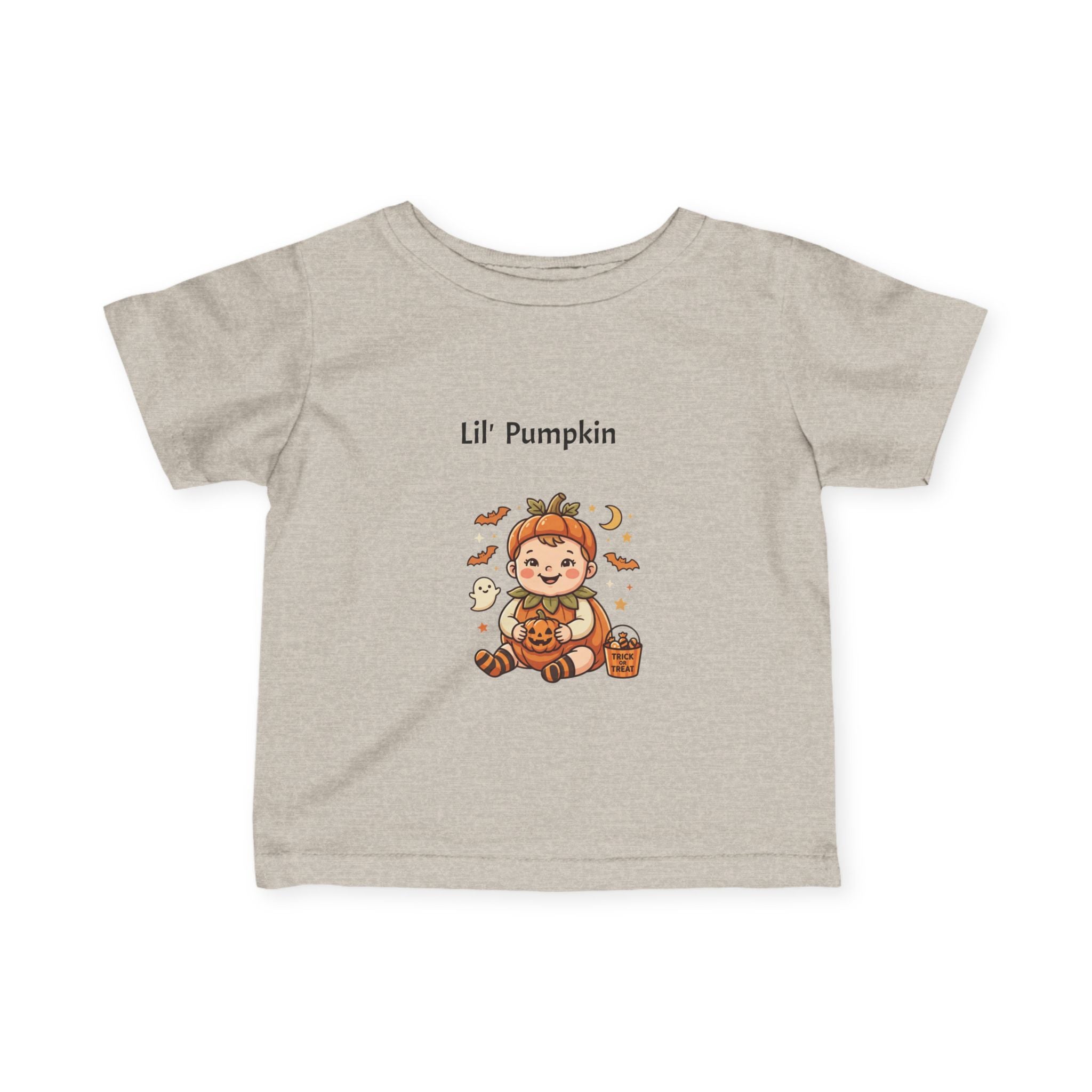 Infant Tee — "Little Pumpkin" Fall Baby Shirt