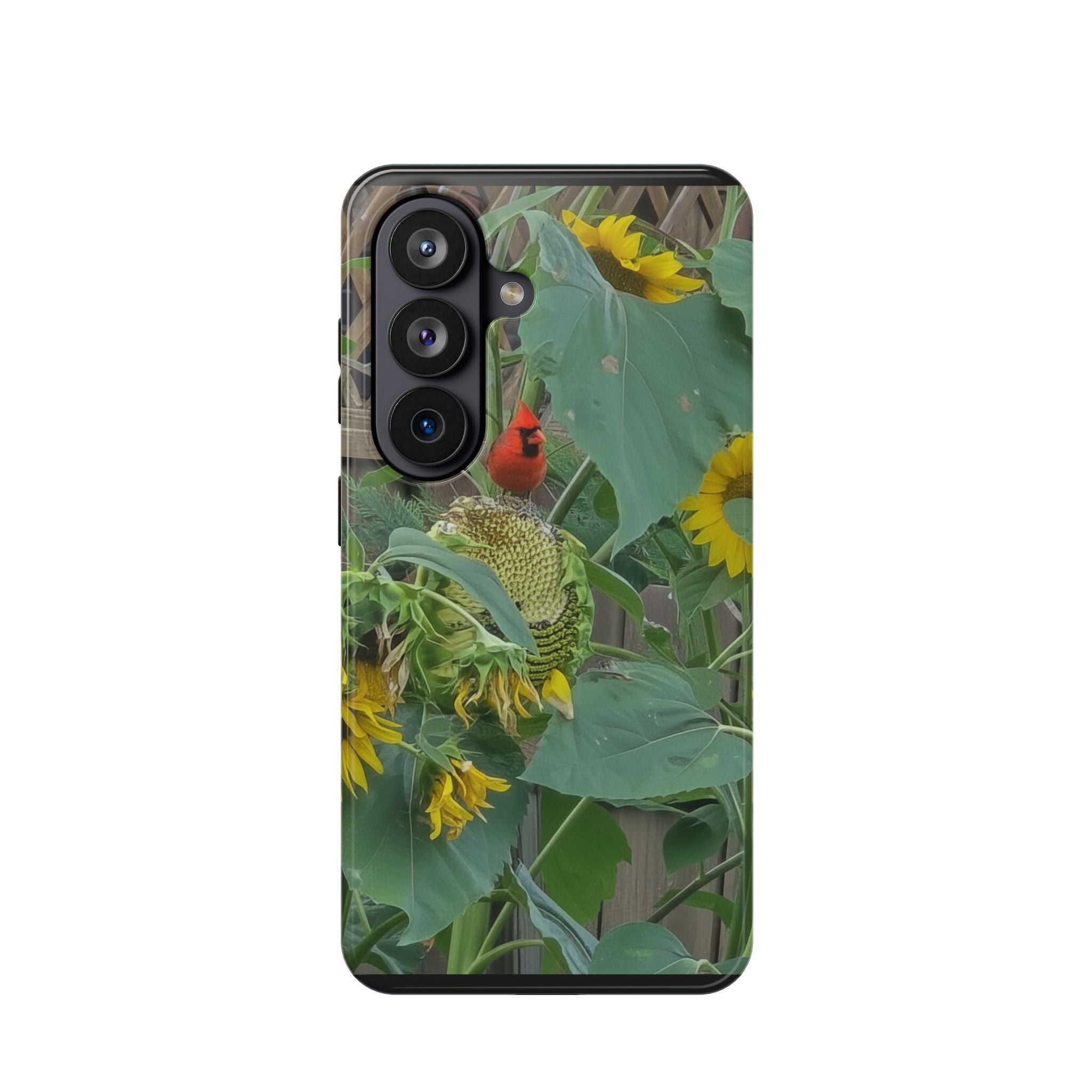 Sunflower Garden Magnetic Impact Phone Case — Protective Floral iPhone Cover