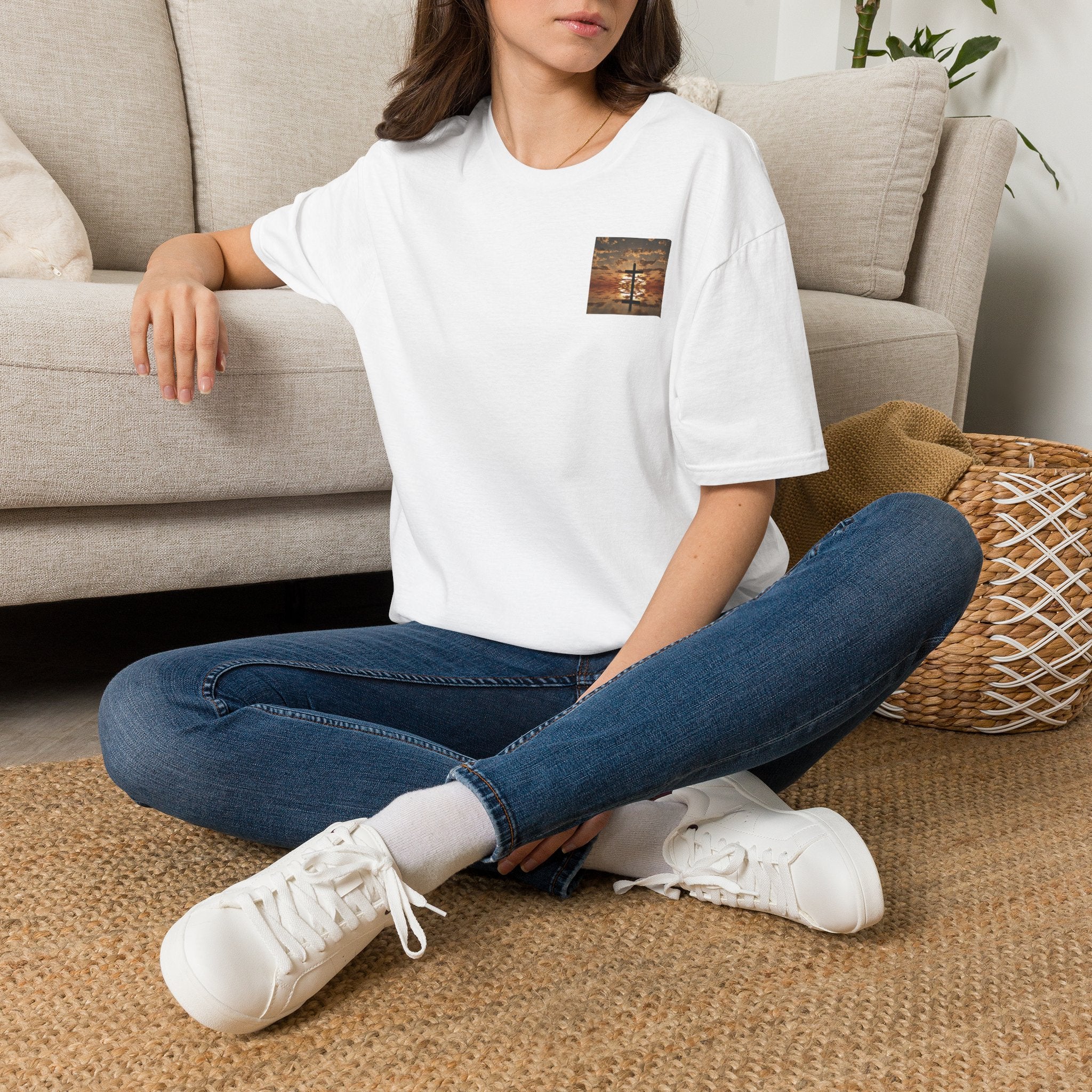 Not as Close to God Funny Faith Pocket T-Shirt