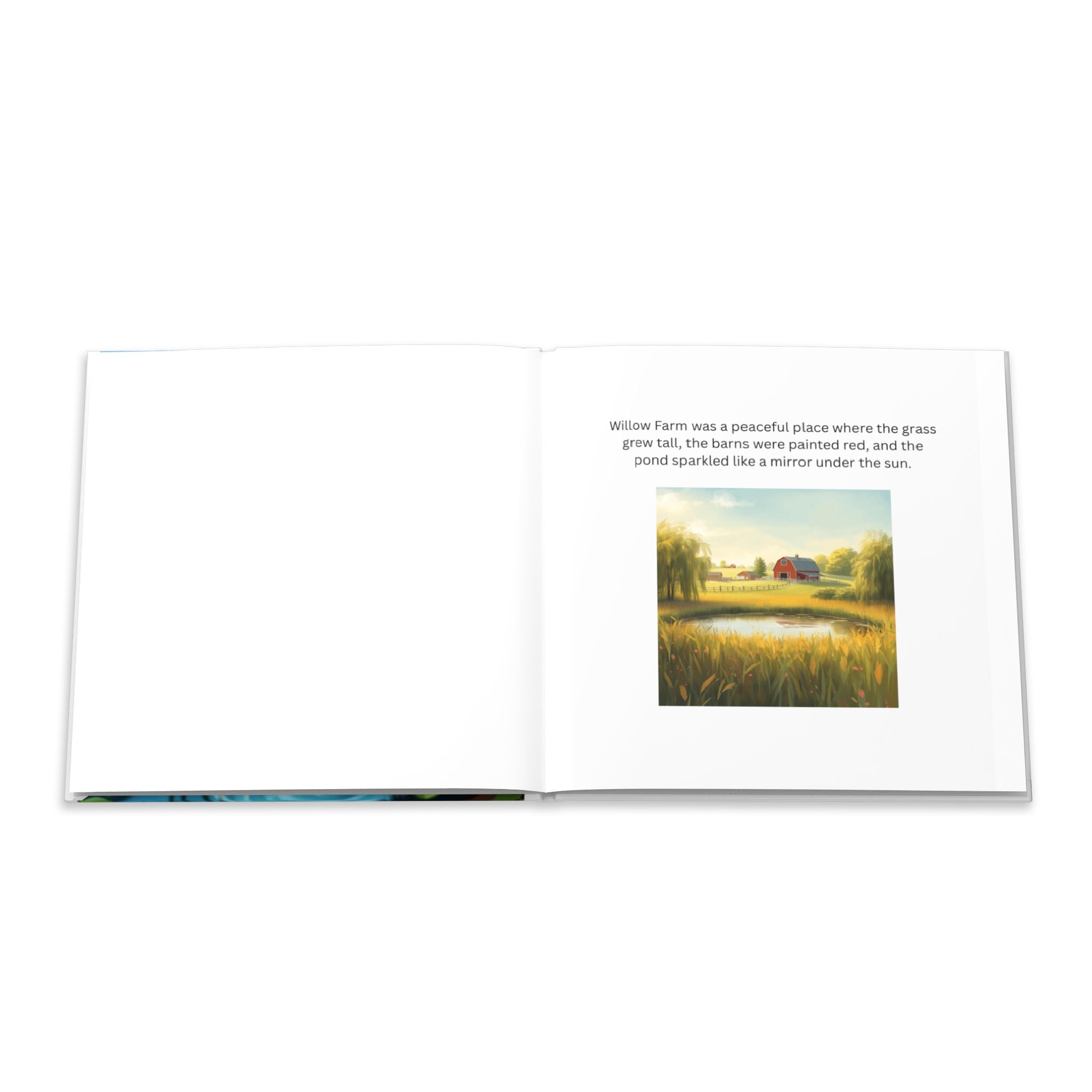 Hardcover Book — "Daisy the Dragonfly: The Secret of Willow Farm" Children's Storybook