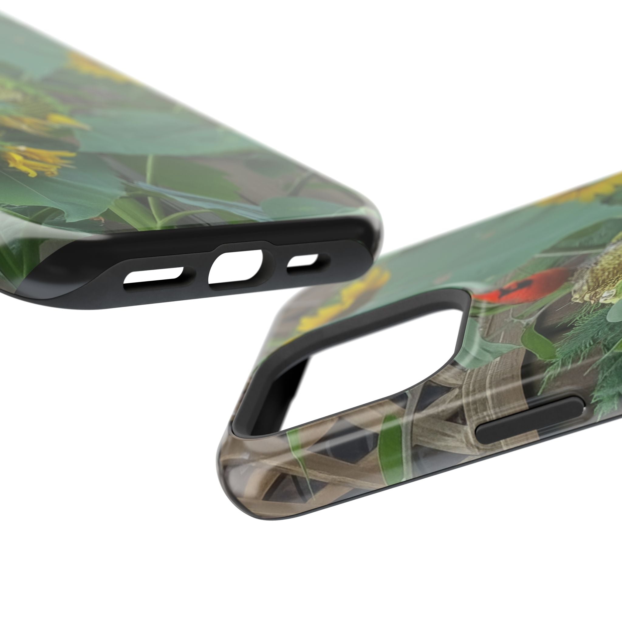Sunflower Garden Magnetic Impact Phone Case — Protective Floral iPhone Cover