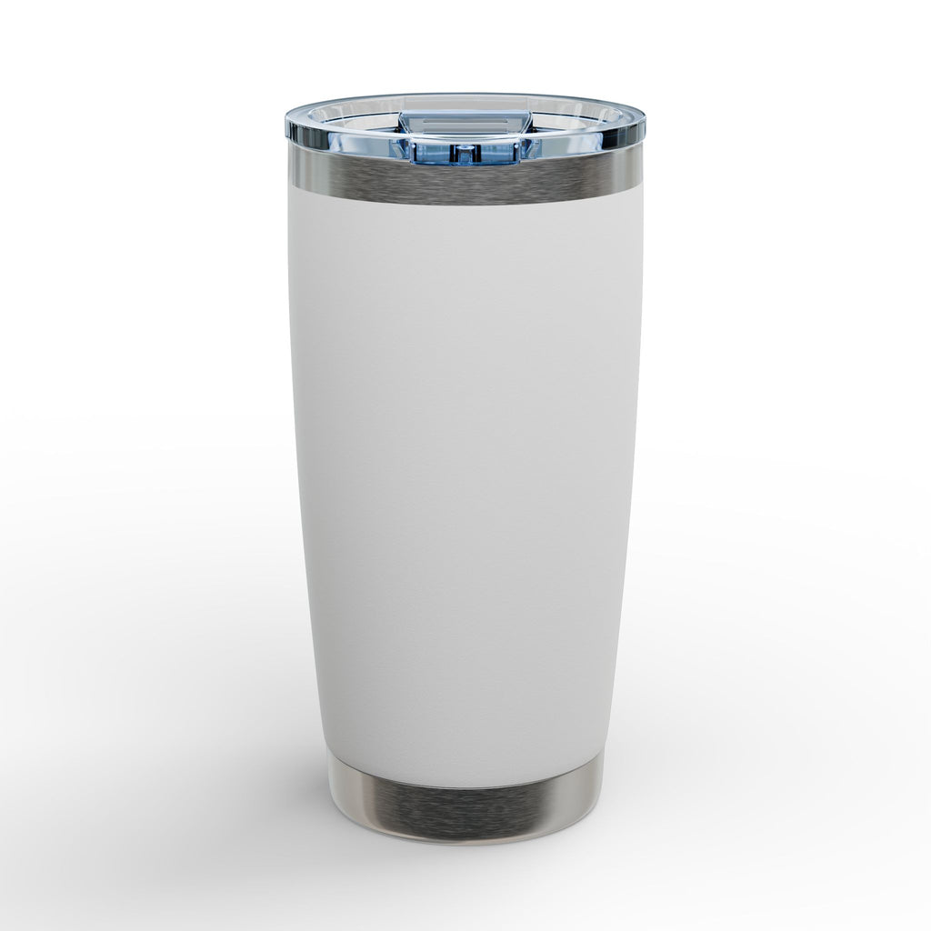 Engraved Dragonfly Tumbler — "Be Still and Know" 20oz Travel Cup