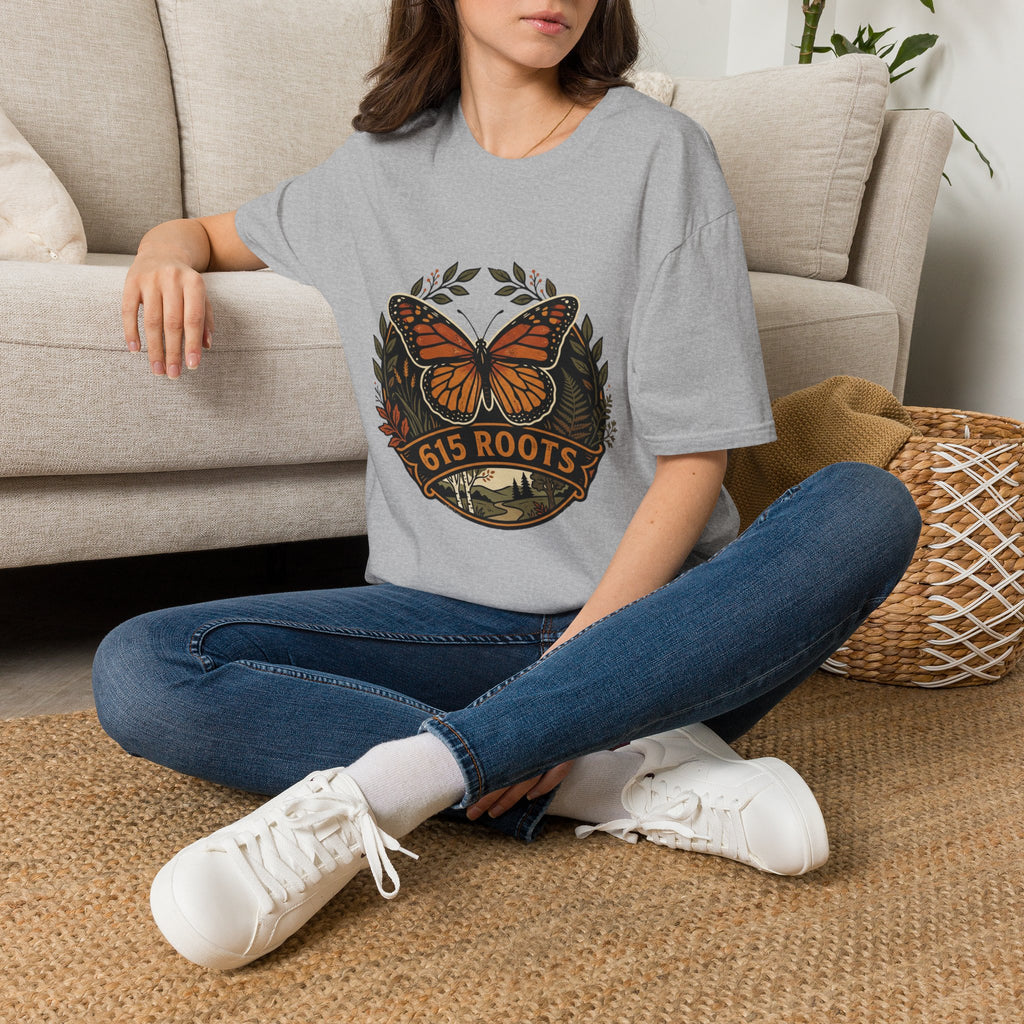 Monarch Butterfly '615 Roots' Graphic T-Shirt