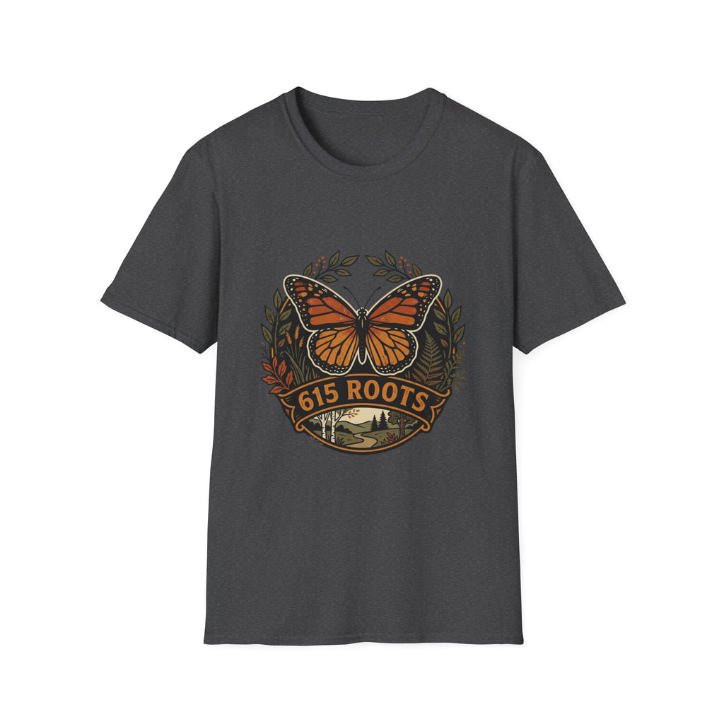 Monarch Butterfly '615 Roots' Graphic T-Shirt