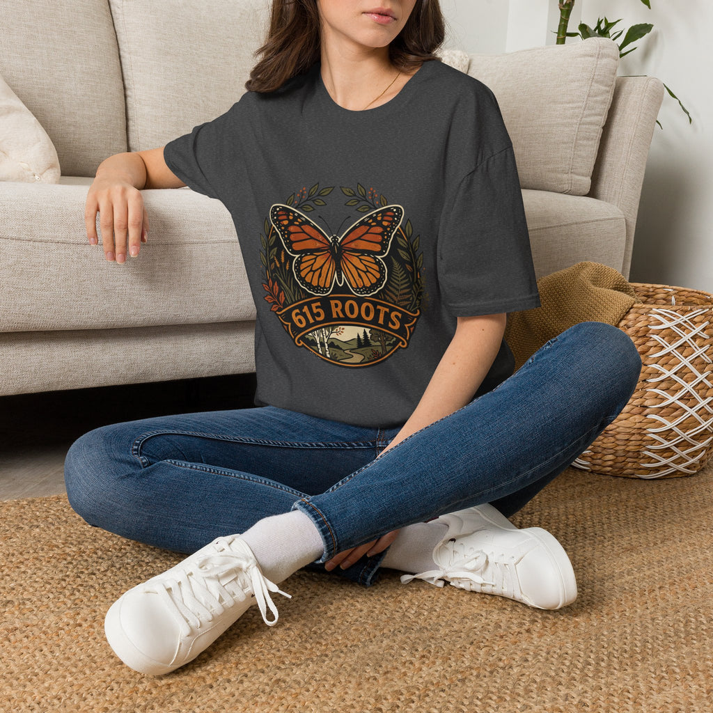 Monarch Butterfly '615 Roots' Graphic T-Shirt
