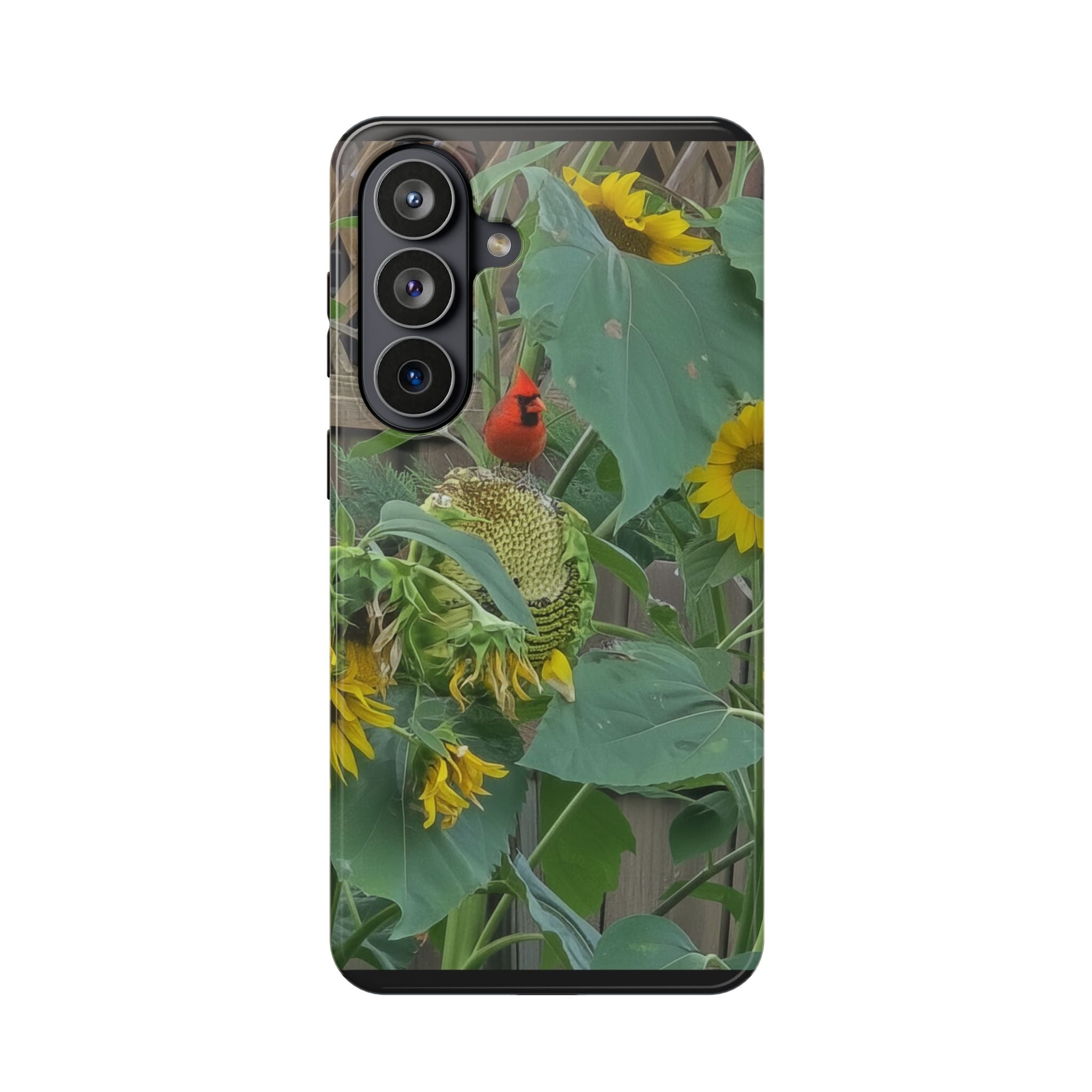 Sunflower Garden Magnetic Impact Phone Case — Protective Floral iPhone Cover
