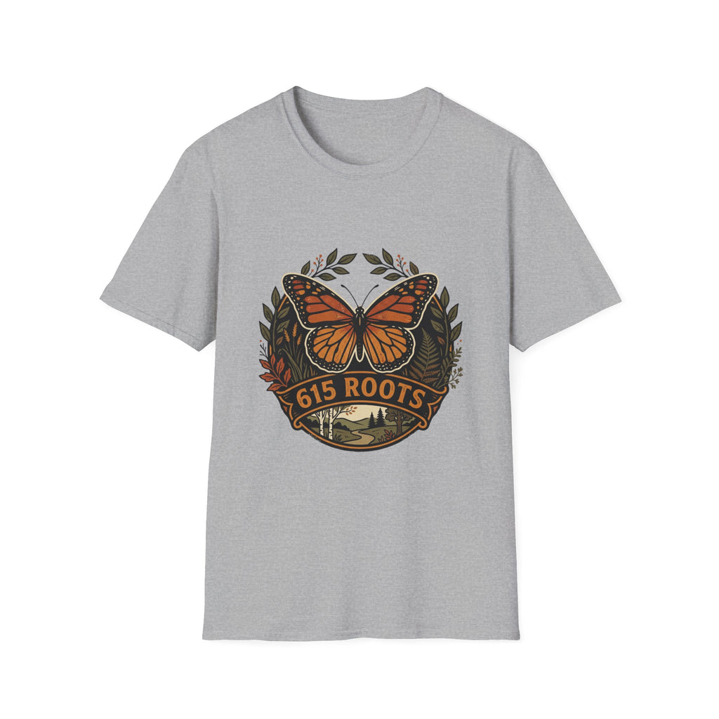 Monarch Butterfly '615 Roots' Graphic T-Shirt