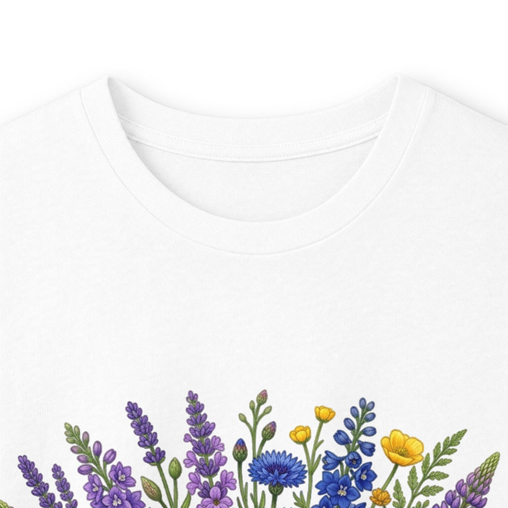 Wildflowers Long Sleeve Tee — "Wildflowers Remind Us Beautiful Things Can Grow Anywhere" Floral Shirt