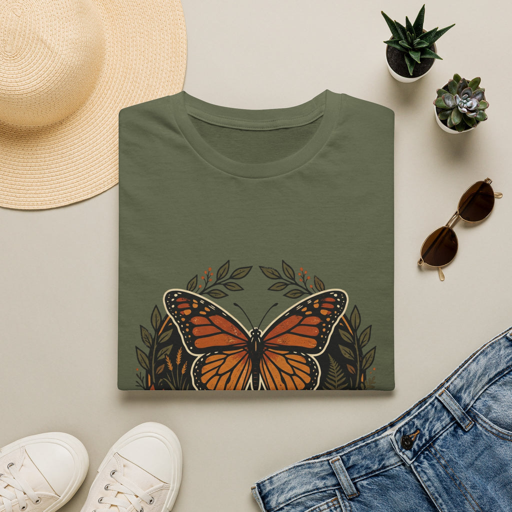 Monarch Butterfly '615 Roots' Graphic T-Shirt