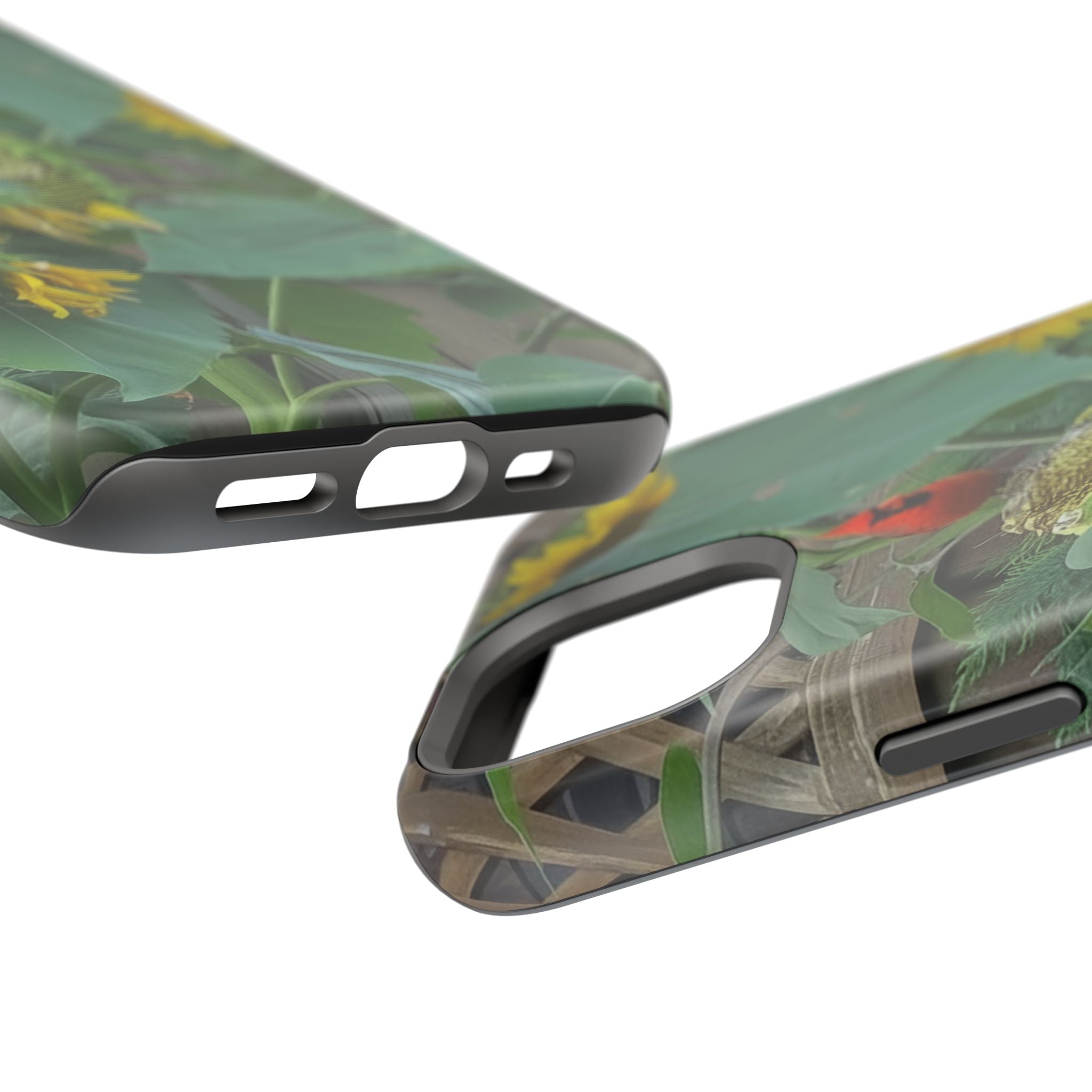 Sunflower Garden Magnetic Impact Phone Case — Protective Floral iPhone Cover