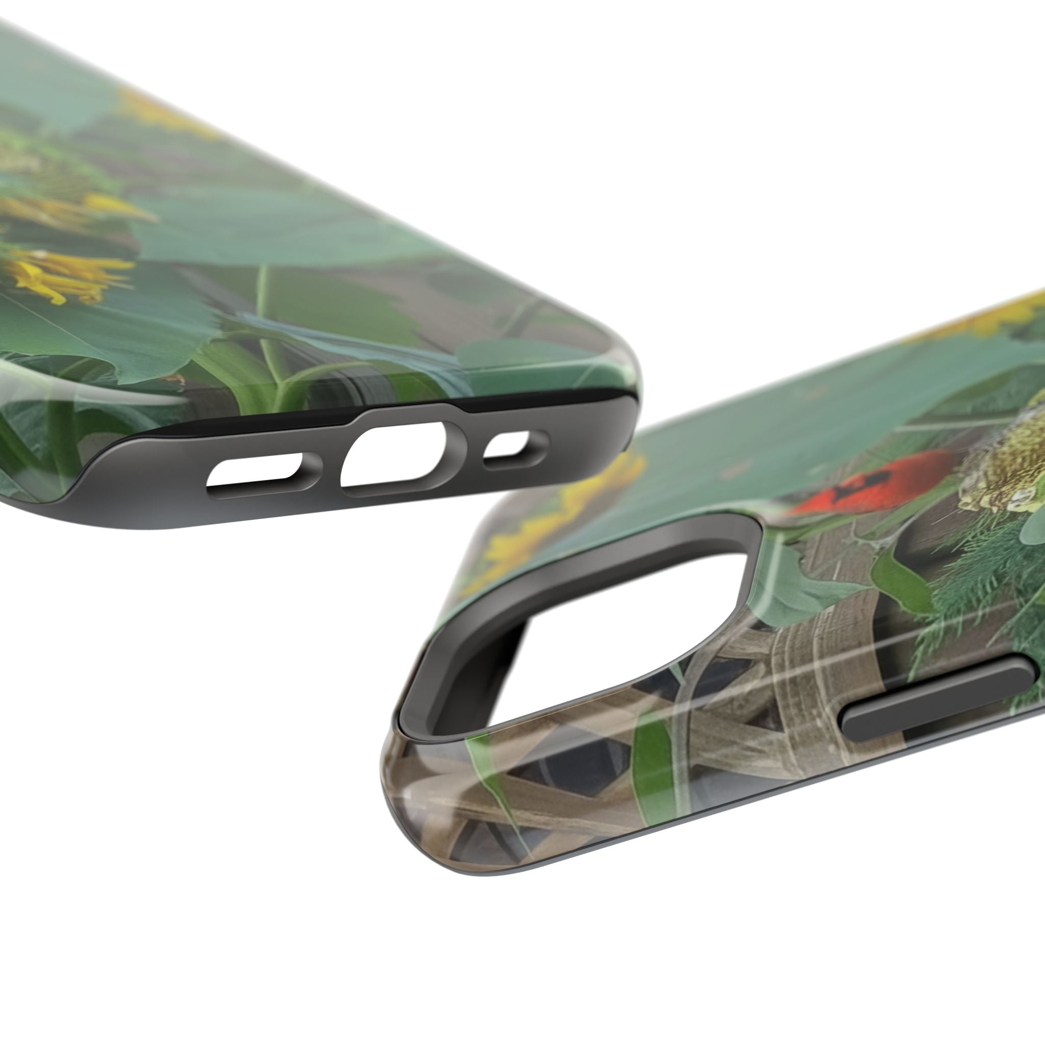 Sunflower Garden Magnetic Impact Phone Case — Protective Floral iPhone Cover