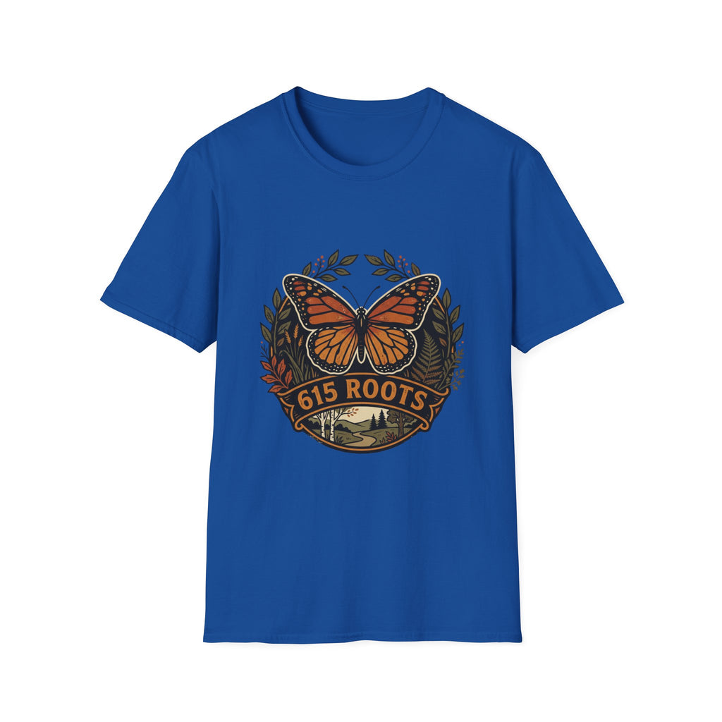 Monarch Butterfly '615 Roots' Graphic T-Shirt