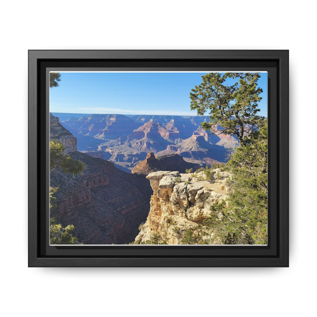 Grand Canyon Panorama Matte Canvas Print (Framed)