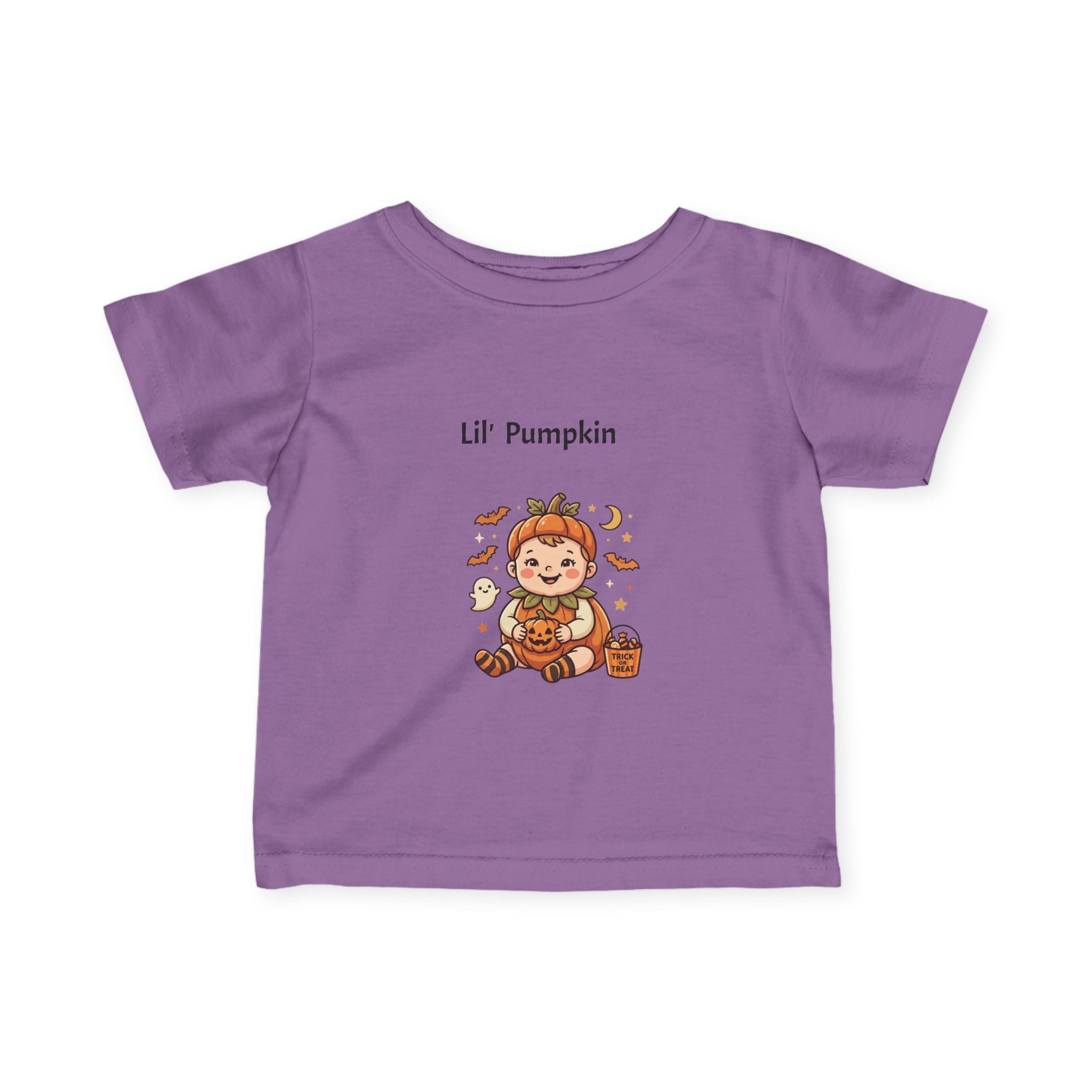 Infant Tee — "Little Pumpkin" Fall Baby Shirt