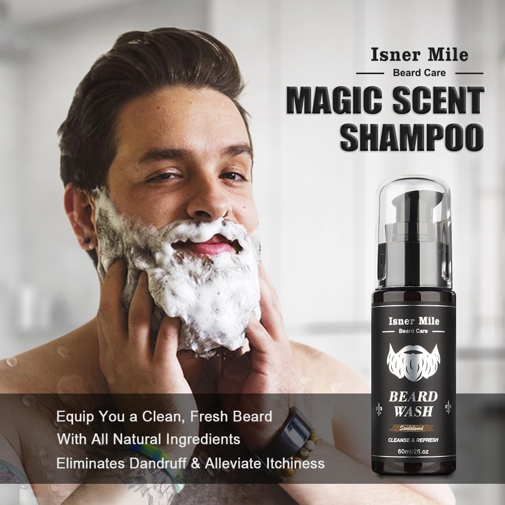 Beard Kit Birthday Gifts for Men Grooming & Care Christmas Stocking Stuffer