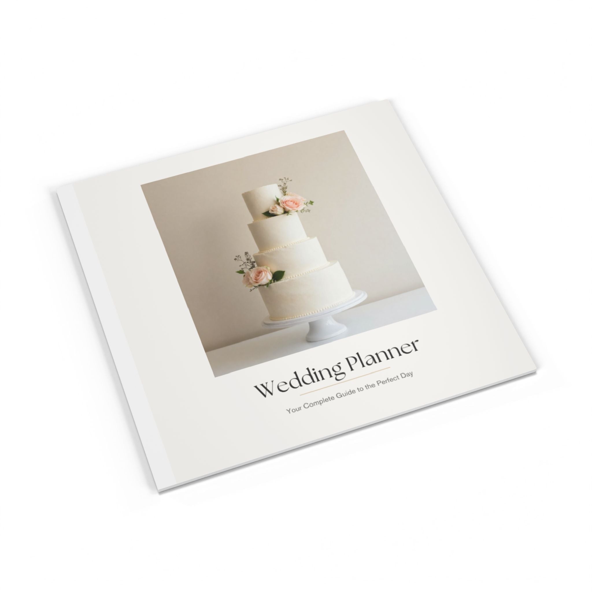 Wedding Planner Softcover Photo Book — Elegant Keepsake Wedding Planning Guide