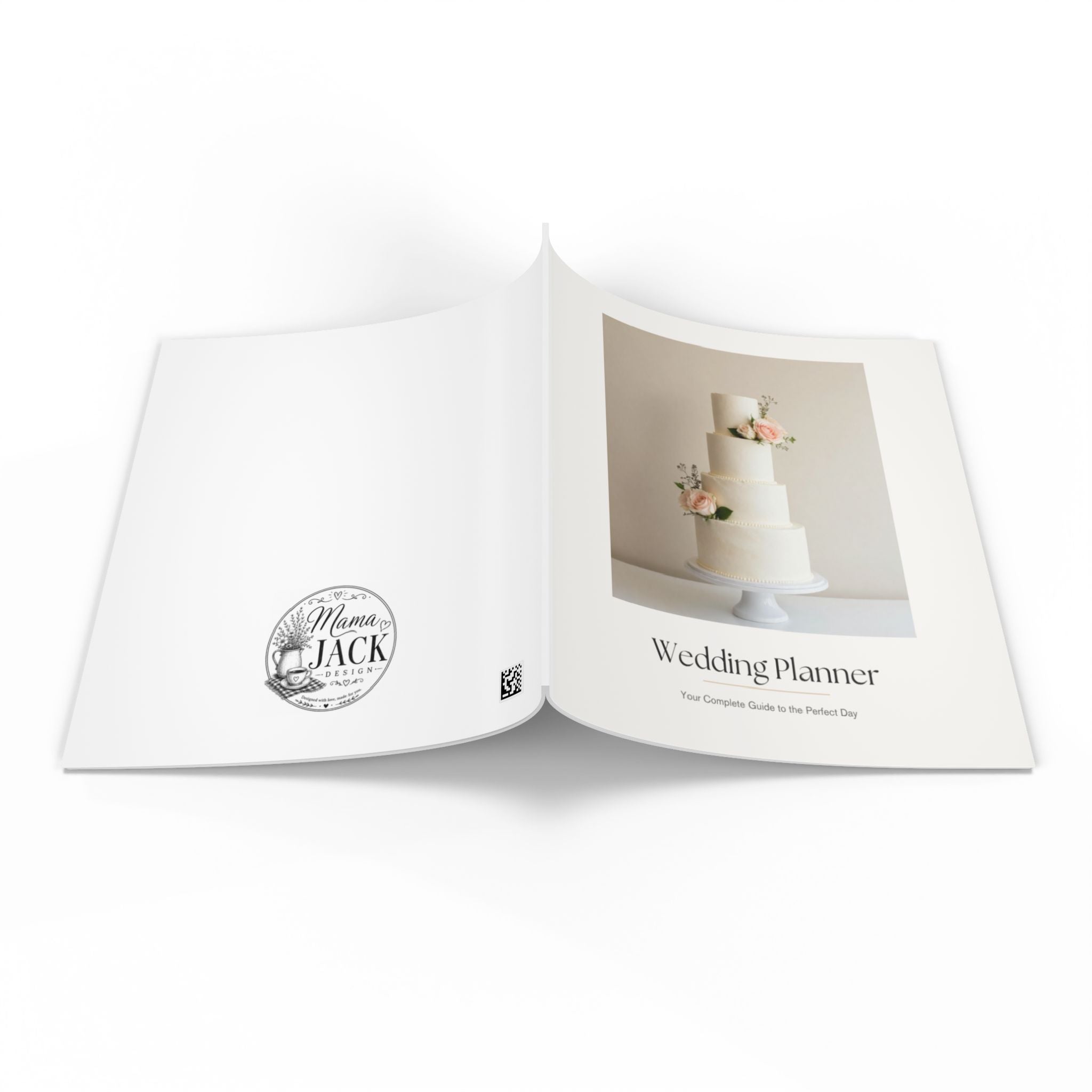 Wedding Planner Softcover Photo Book — Elegant Keepsake Wedding Planning Guide
