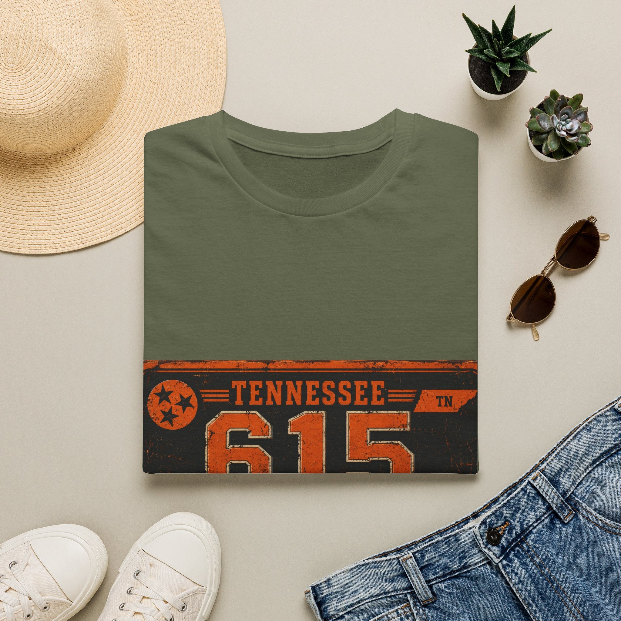 Tennessee 615 Roots T-Shirt