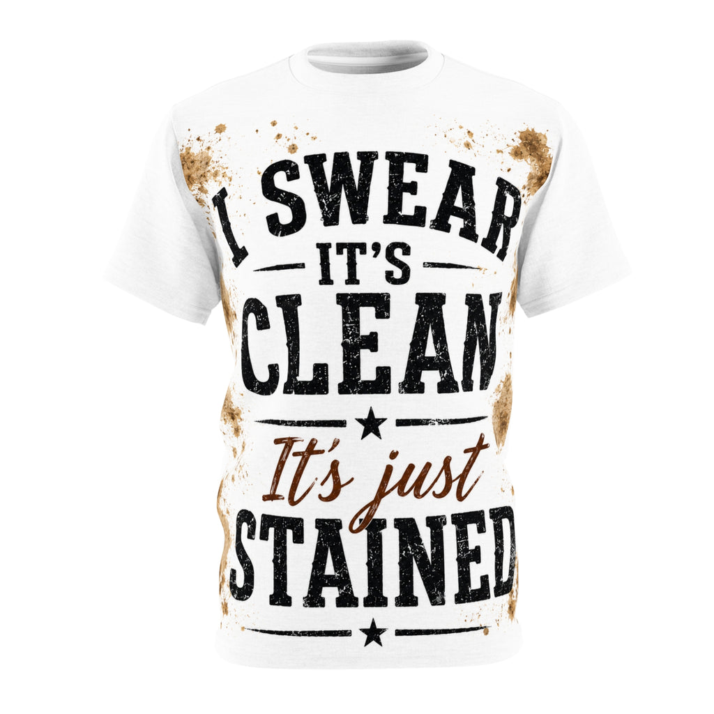 I Swear It's Clean Stained Tee