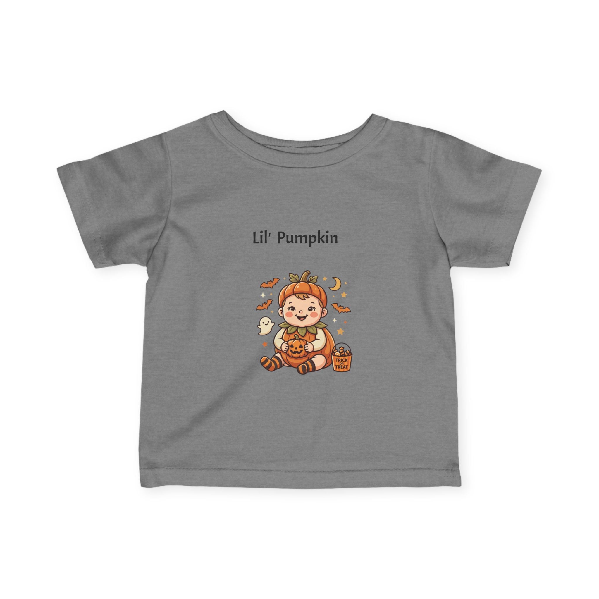 Infant Tee — "Little Pumpkin" Fall Baby Shirt