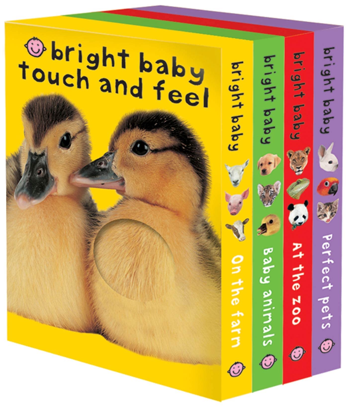 Bright Baby Touch & Feel Boxed Set: On the Farm, Baby Animal