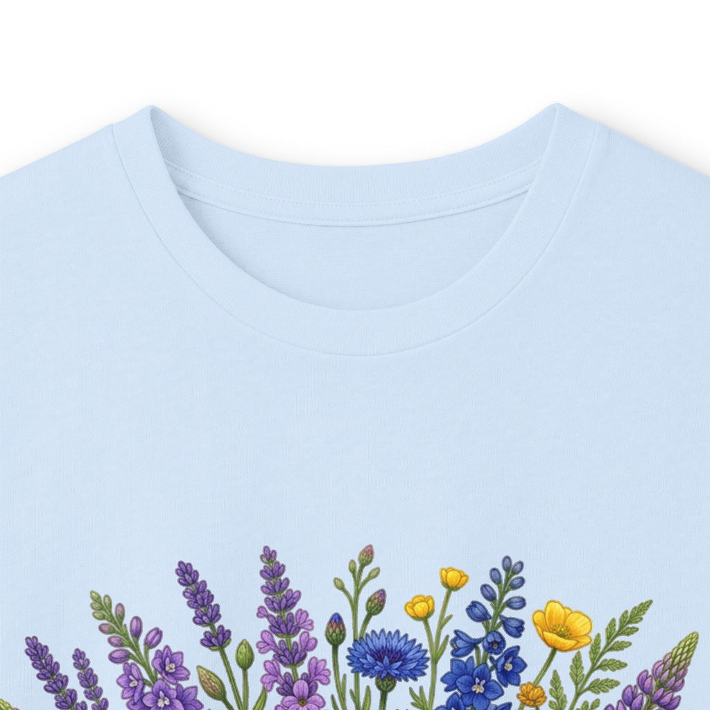 Wildflowers Long Sleeve Tee — "Wildflowers Remind Us Beautiful Things Can Grow Anywhere" Floral Shirt