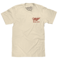 Miller High Life The Champagne of Beers Double Sided Logo T-Shirt