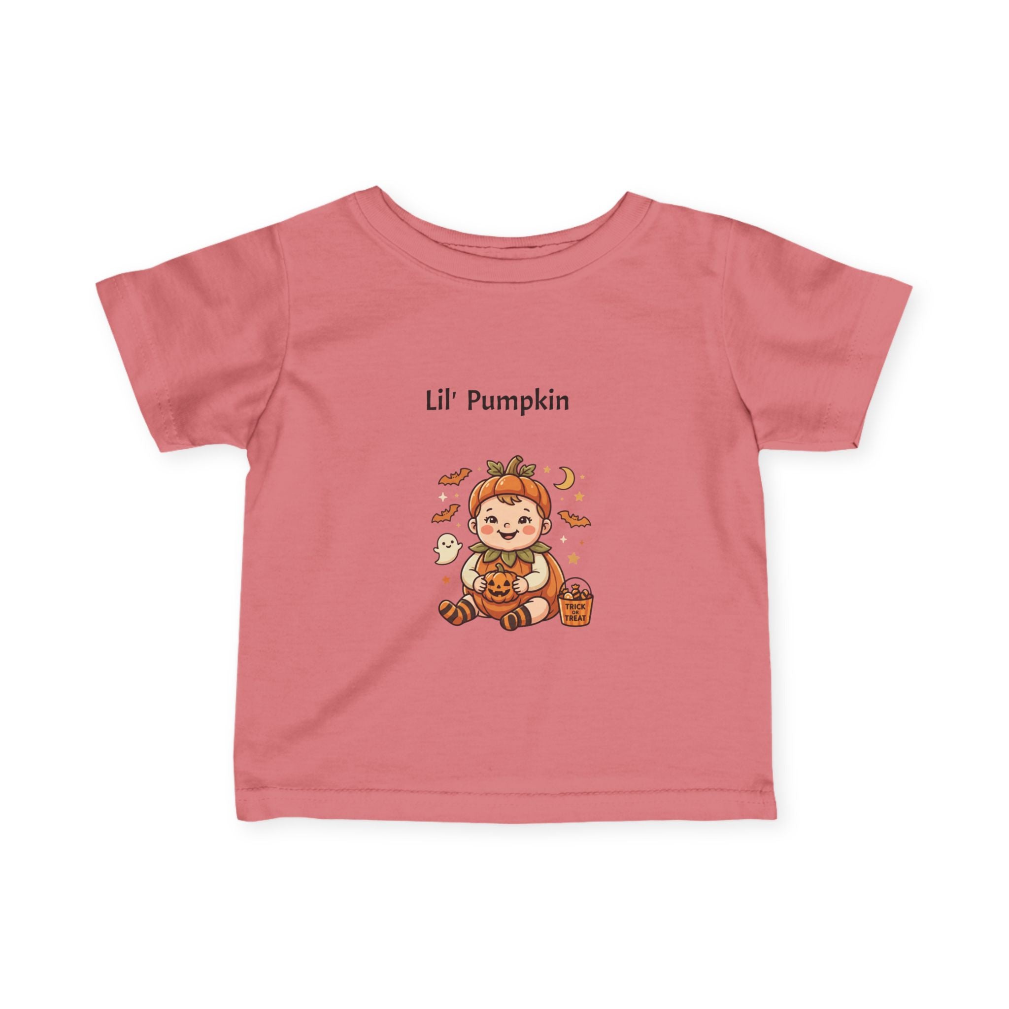 Infant Tee — "Little Pumpkin" Fall Baby Shirt