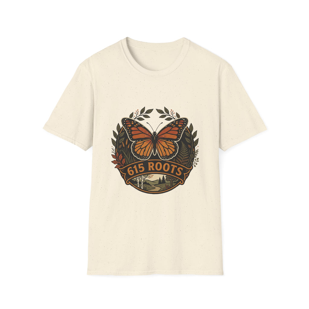 Monarch Butterfly '615 Roots' Graphic T-Shirt