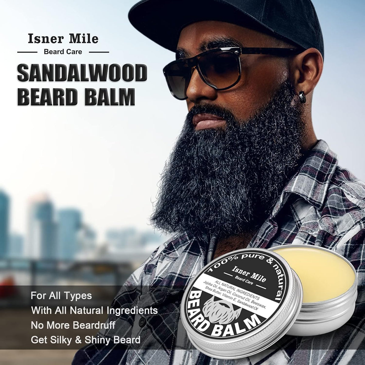 Beard Kit Birthday Gifts for Men Grooming & Care Christmas Stocking Stuffer