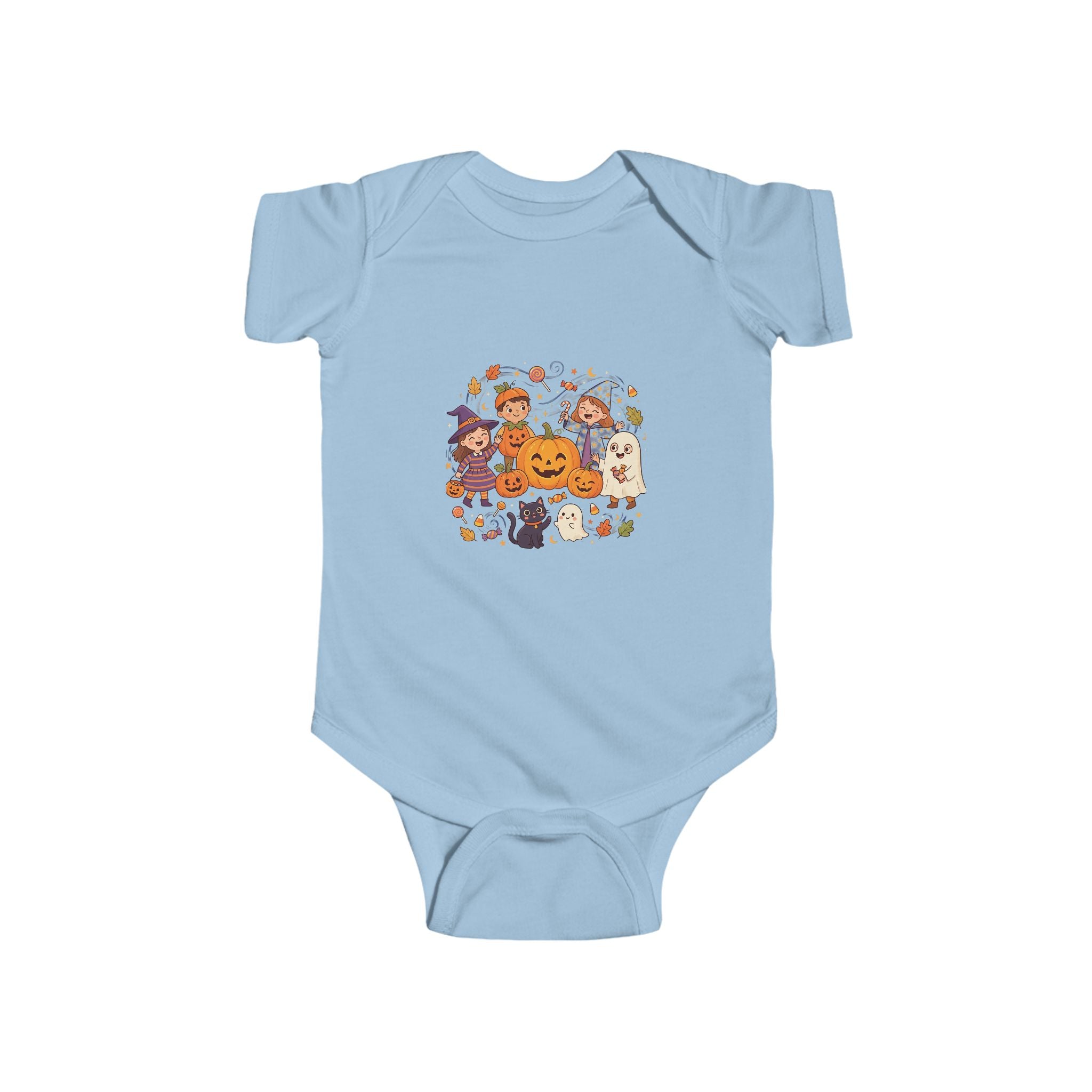 Cute Halloween Baby Bodysuit — Pumpkin Patch Costume Graphic
