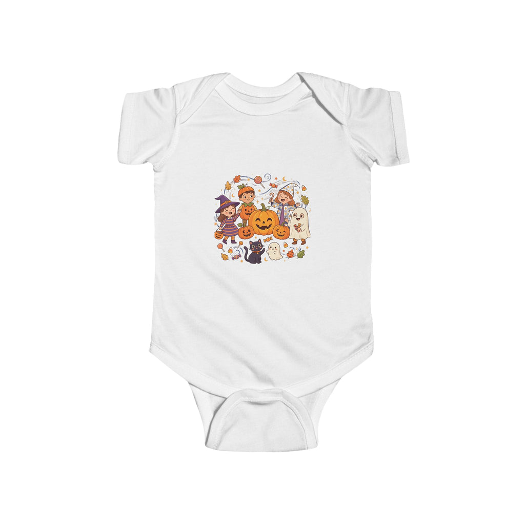 Cute Halloween Baby Bodysuit — Pumpkin Patch Costume Graphic