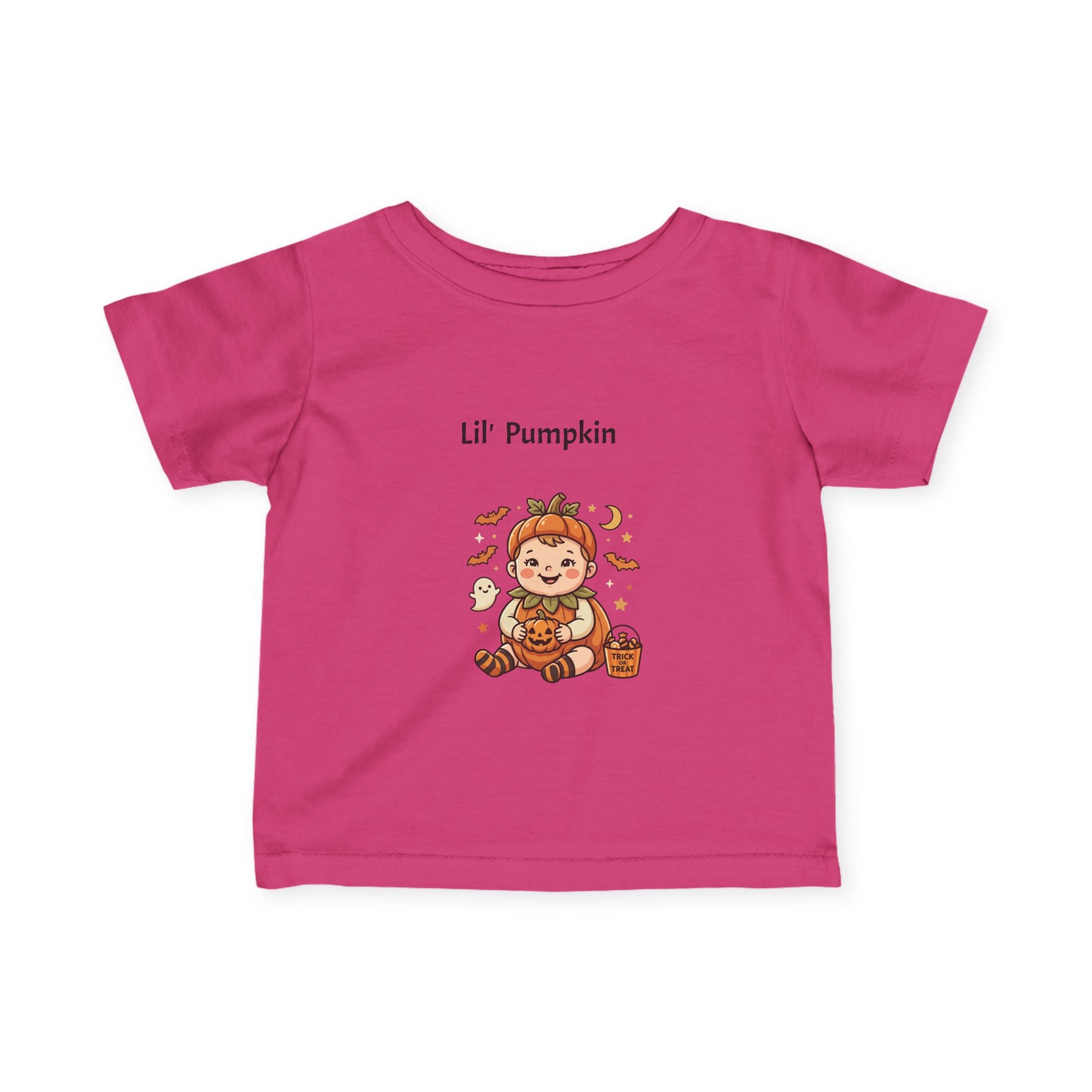 Infant Tee — "Little Pumpkin" Fall Baby Shirt